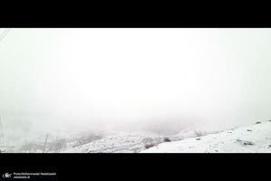 برف و مه در تهران - 21 دیماه 1401