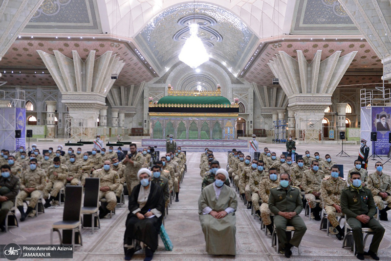 تجدید میثاق فرماندهان و پرسنل عقیدتی سیاسی ارتش با آرمان های حضرت امام خمینی(س)