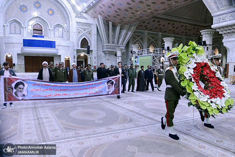 تجدید میثاق مدیران ارشد سازمان حفظ آثار و نشر ارزش‌های دفاع مقدس آجا با آرمان های حضرت امام(س)