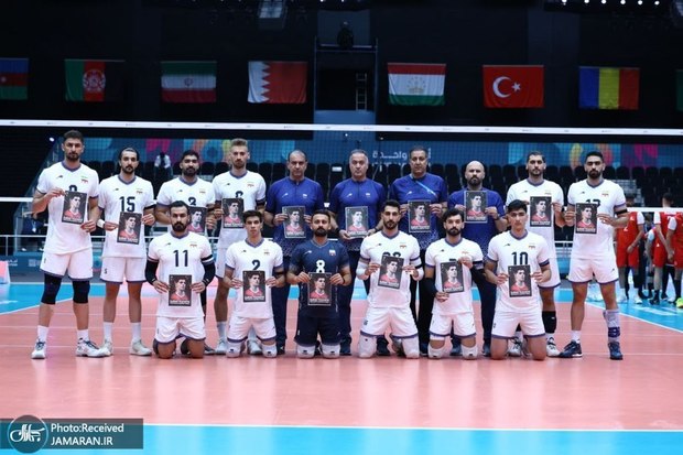 عکس و ویدیو| ادای احترام به صابر کاظمی در ریاض