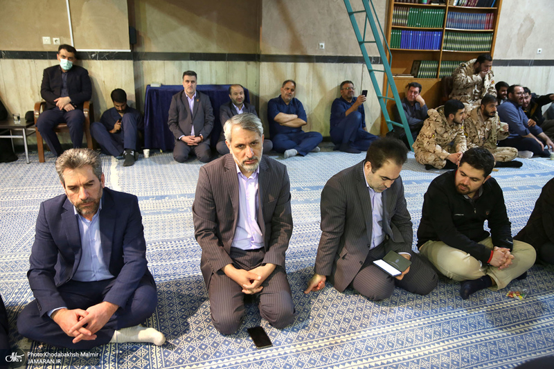 مراسم جشن نیمه شعبان در حسینیه جماران‎‎