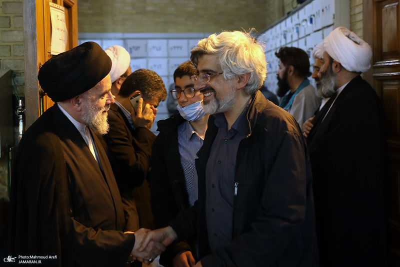 مراسم ترحیم مرحوم آیت الله نورالله شاه آبادی (ره) در تهران