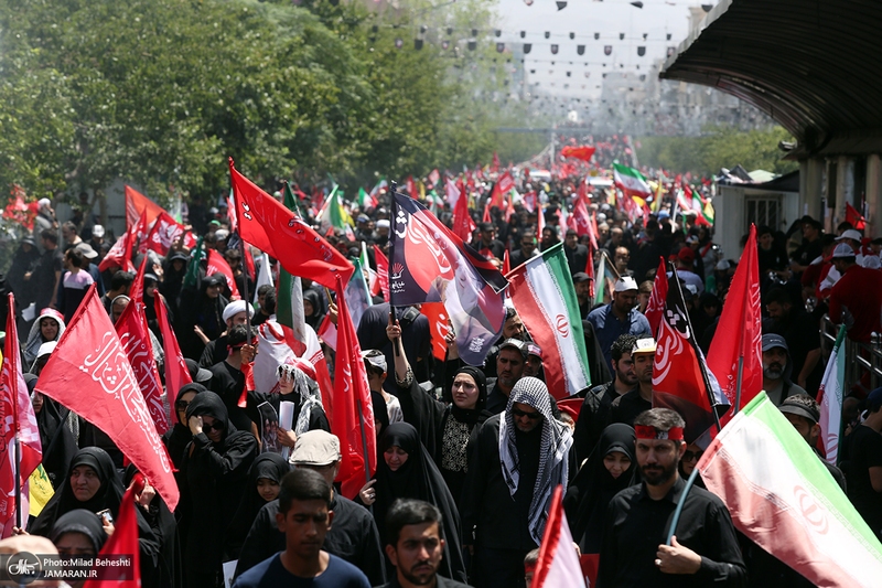 مراسم تشییع پیکر مطهر رهبر شهید انقلاب در تهران -11