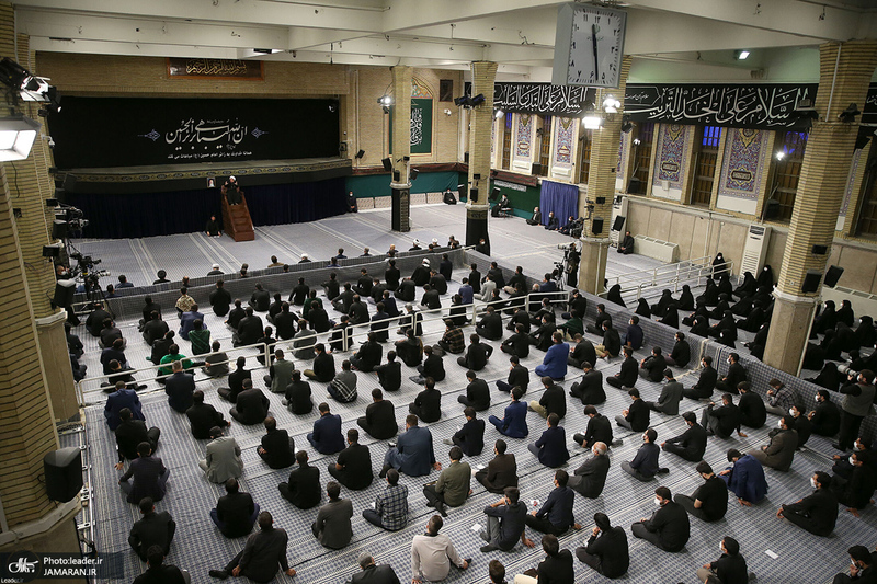 مراسم عزاداری اربعین حسینی با حضور رهبر معظم انقلاب