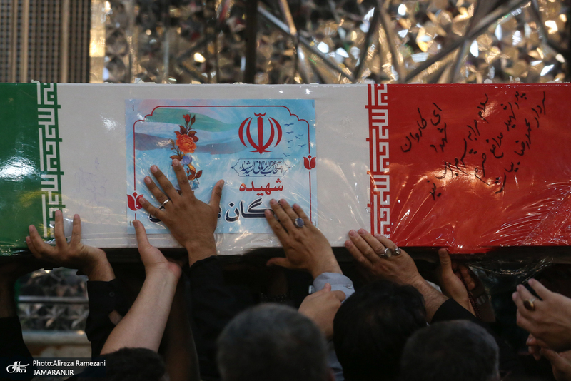 مراسم تشییع شهید محمد مهدی طهرانچی