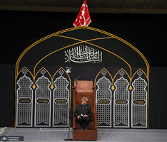 مراسم عزاداری شام غریبان حسینی (ع) در حسینیه امام خمینی