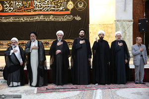 مراسم عزاداری شب عاشورای حسینی (ع) در حرم امام خمینی (س) 2