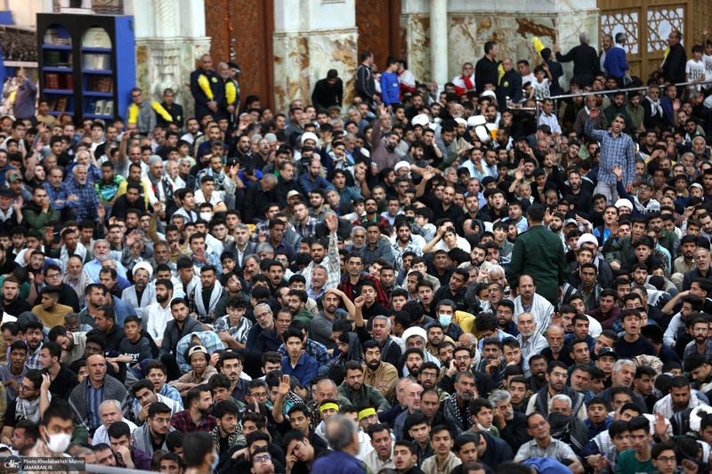 حضور شخصیت‌های سیاسی و مسئولان کشوری و لشکری در مراسم سالگرد ارتحال حضرت امام خمینی (س) -2