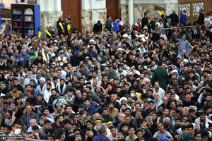 حضور شخصیت‌های سیاسی و مسئولان کشوری و لشکری در مراسم سالگرد ارتحال حضرت امام خمینی (س) -2