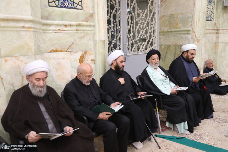 مراسم بزرگداشت مرحوم حاج محمد تقی انصاریان‎ در مسجد اعظم قم