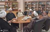 دیدار اعضای شورای سیاستگذاری همایش وکلای شرعی امام خمینی(س) با آیت الله فاضل لنکرانی