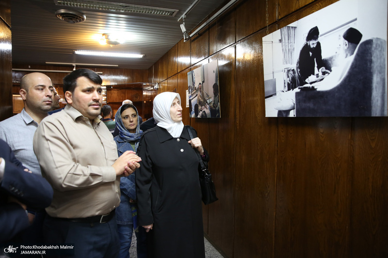 بازدید مدیران ارشد وزارتخانه های سوریه از بیت امام خمینی در جماران