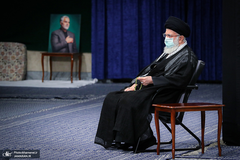 اولین شب مراسم عزاداری حضرت اباعبدالله الحسین (ع) در حسینیه امام خمینی