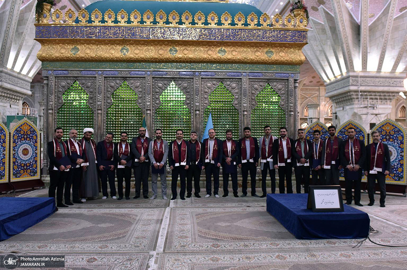 مراسم تحلیف قضات جدید الورود در حرم مطهر امام خمینی (س)