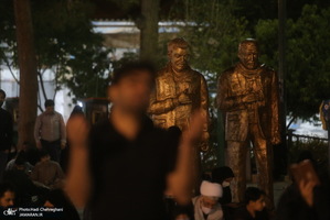 مراسم احیای شب بیست و یکم ماه رمضان در جوار حرم کریمه اهل بیت(س)