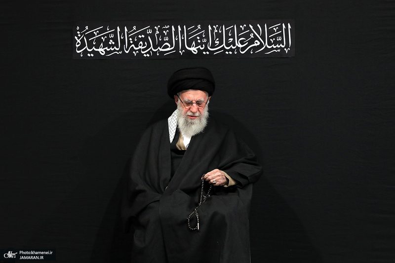 دومین شب مراسم عزاداری حضرت فاطمه‌زهرا (س) در حسینیه امام خمینی