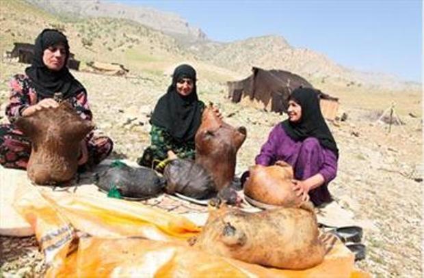 ثبت  نام ایلام بر حاصل زحمت زنان عشایر