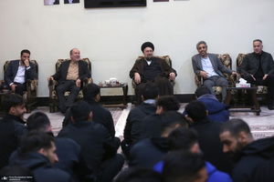 دیدار مدیرعامل و بازیکنان باشگاه فرهنگی ورزشی پیکان با سید حسن خمینی