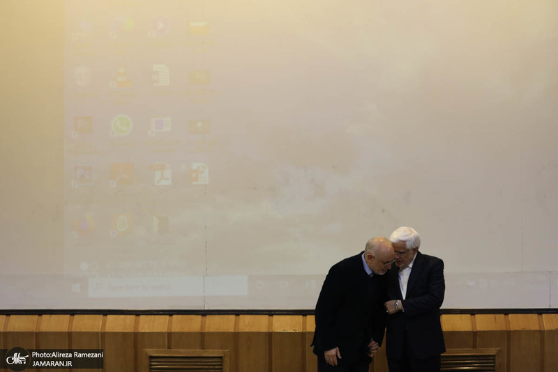 مراسم استاد ممتازی دانشگاه صنعتی شریف با حضور عارف