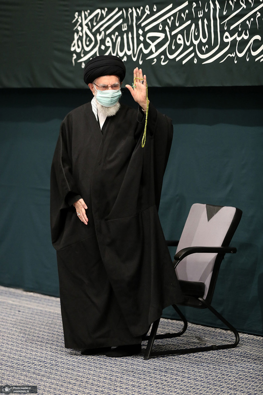 پنجمین شب مراسم عزاداری حضرت فاطمه‌ زهرا (س) در حسینیه امام خمینی