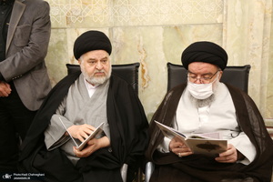 مراسم بزرگداشت آیت الله ری شهری (ره) در مسجد اعظم قم‎