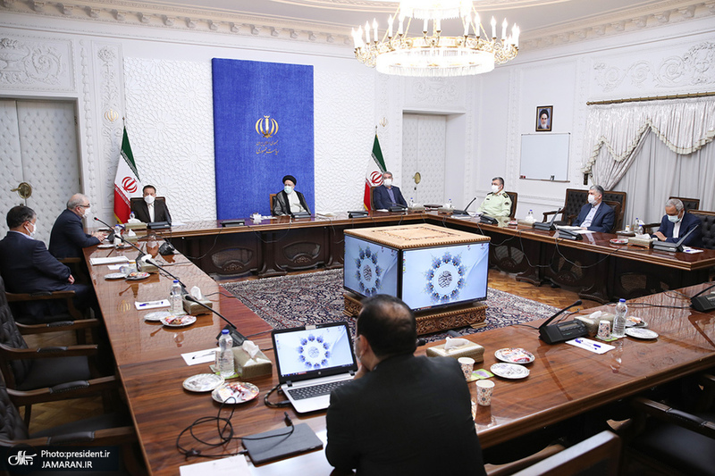 جلسه روسای کمیته‌های تخصصی ستاد ملی مقابله با کرونا با حضور رئیسی