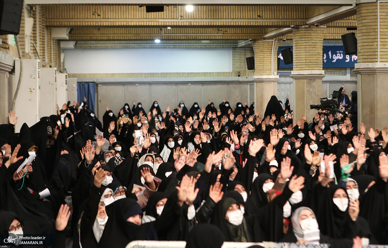 دیدار مردم قم با رهبر معظم انقلاب