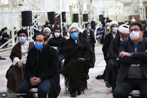 مراسم چهارمین سالگرد رحلت آیت الله هاشمی رفسنجانی(ره) در حرم مطهر امام-1