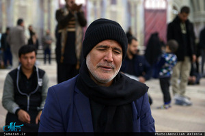 مراسم عزاداری شهادت امام حسن عسکری در حرم امام خمینی(س) 