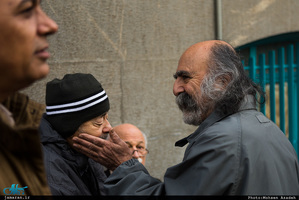 مراسم تشییع مرحوم علی اکبر معین فر