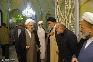 مراسم بزرگداشت آیت الله امامی کاشانی (ره) در مسجد اعظم قم