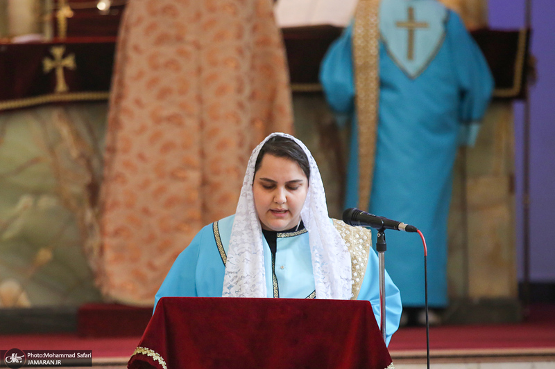 مراسم بزرگداشت امام خمینی (س) در کلیسای «سرکیس مقدس»