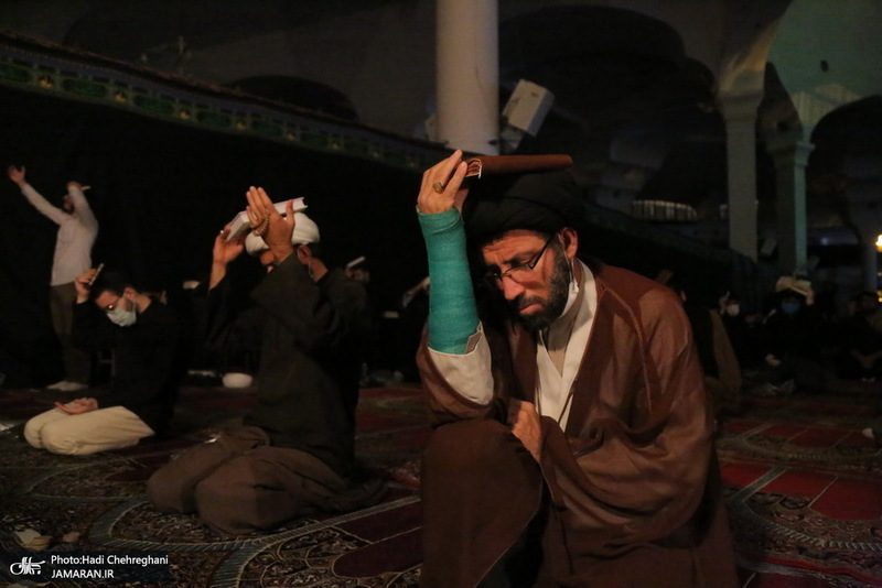 مراسم احیا شب بیست و سوم ماه مباررک رمضان در مصلای قدس قم