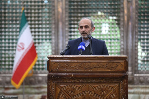 تجدید میثاق رئیس و جمعی از مدیران سازمان صداوسیما با آرمان‌های امام خمینی(س)-2