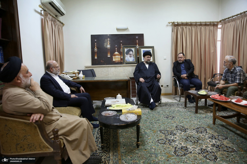 دیدار آصف لقمان قاضی، مدیر امور بین‌الملل جماعت اسلامی پاکستان با سید حسن خمینی