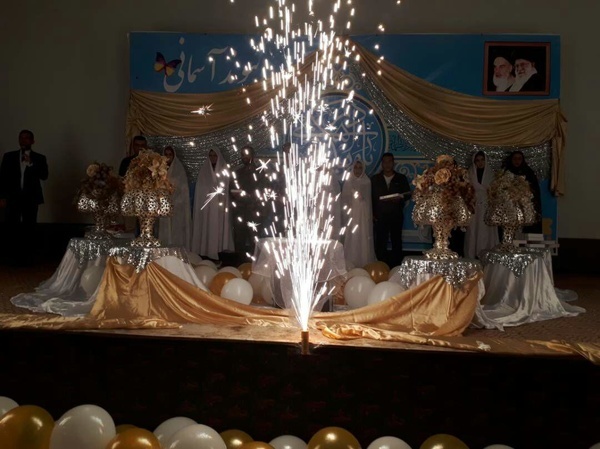 پانزده مددجوی بندر امام خمینی (ره) راهی خانه بخت شدند