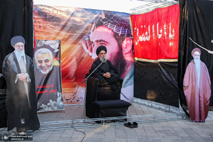 عزاداری تاسوعای حسینی(ع) هیات گردان تخریب و گردانهای لشکر 27 محمد رسول الله(ص)