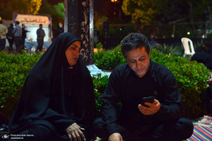 احیای شب نوزدهم ماه مبارک رمضان در گلزار شهدای بهشت زهرا (س)