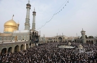 پیکر آیت الله روحانی در قم تشییع و تدفین شد (19)