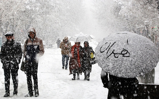 سامانه بارشی دوشنبه از استان خارج می شود