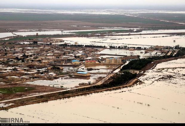 بیش از سه‌هزار و ۴۰۰ کشاورز خوزستانی خسارت سیل می‌گیرند