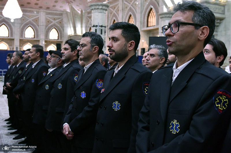 تجدید میثاق مدیران اورژانس استان تهران با آرمان های حضرت امام خمینی (س)