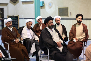 دیدار جمعی از روحانیون اصلاح طلب با سید حسن خمینی