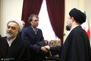 مراسم تشییع و خاکسپاری آیت الله موسوی بجنوردی (ره) -4