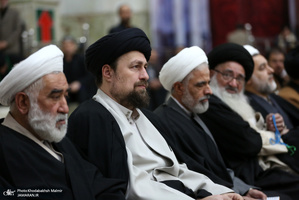 مراسم عزاداری شب شهادت حضرت زهرا (س) در حرم امام خمینی