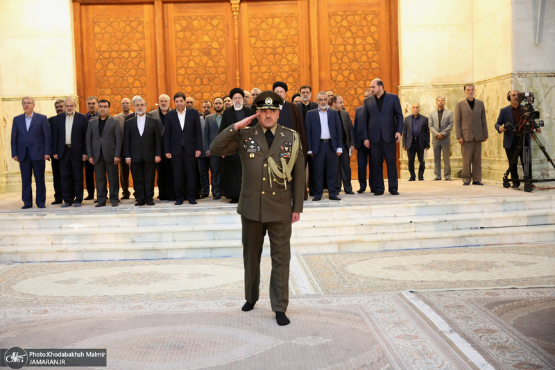 تجدید میثاق رئیس جمهور و اعضای دولت با آرمان های حضرت امام خمینی (س)
