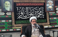 مراسم عزاداری شهادت امام محمد باقر (ع) در دفتر آیت الله العظمی صانعی (ره) برگزار شد