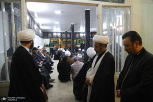 دومین شب عزاداری حضرت فاطمه (س) در بیت آیت الله دوستی زنجانی‎