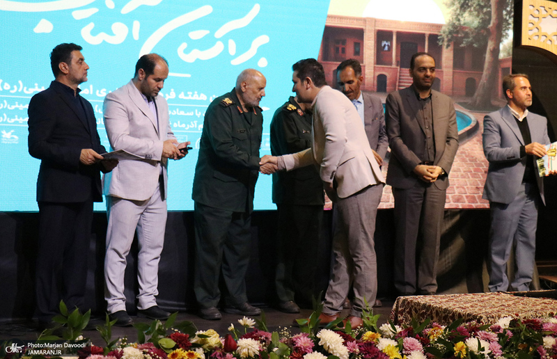 مراسم تجلیل از ورزشکارانشهرستان خمین