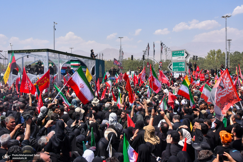 مراسم تشییع پیکر مطهر رهبر شهید انقلاب در تهران